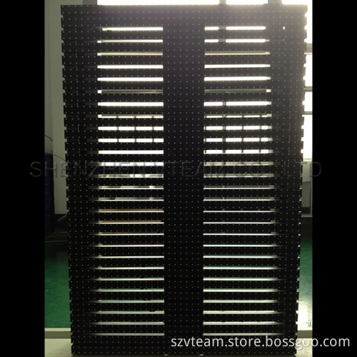 Waterproof P15 LED Curtain Display for Outdoor Rental Stage Shows